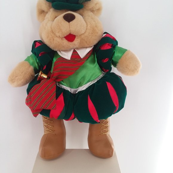 Teddy Bear Homespun Bear Shoppe Collectible 16" - Picture 1 of 10